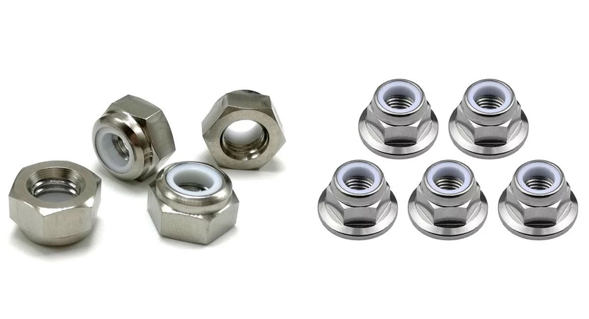 titanium nut DIN985 titanium nut DIN985