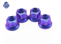 Titanium Hex Flange Nut